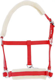 Produktbild von Riding World Fohlenhalfter aus synthetischem Schafsfell