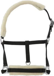 Produktbild von Riding World Fohlenhalfter aus synthetischem Schafsfell