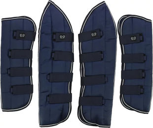 Produktbild von Riding World Hochtransportgamaschen für Ponys aus Fleece in Blau