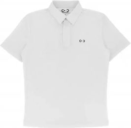 Produktbild von Riding World Kinder Reit-Poloshirt Romain MC Weiß Polyester Größe 10 Jahre
