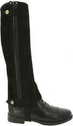 Riding World Mini-Chaps Kevin Unisex Schwarz Nylon Größe XS – Bild 1 von 2