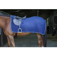 Produktbild von Riding World Polaire Nierendecke für Pferde aus Polyester in Blau - 1 Stk.