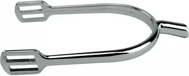 RIDING WORLD Prince de Galles Sporen für Herren Silber 30 mm – Bild 1 von 3