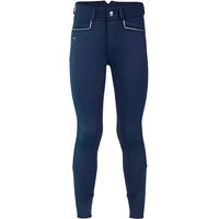 Produktbild von Riding World Reitjeans für Kinder mit Silikon-Vollgrip in Blau