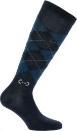 Produktbild von Riding World Reitsocken Jude Blau Unisex 37/39 3er Pack