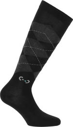 Riding World Reitsocken Jude Unisex Schwarz 3er Pack aus Polyester – Bild 1 von 1