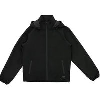 Produktbild von Riding World Rémy Reitjacke für Herren mit Kapuze und Reißverschluss wasserdicht Schwarz Größe L