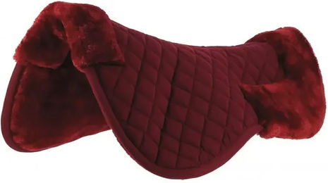 Riding World Sattelpad für Ponys aus Polyester in Rot - 1 Stk. – Bild 1 von 2