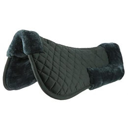 Riding World Sattelpad Rückenschoner für Warmblut in Grau aus Polyester – Bild 1 von 3