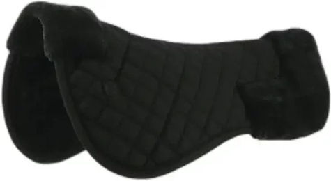 Riding World Sattelpad Rückenschoner für Warmblut Pferde in Schwarz – Bild 1 von 3
