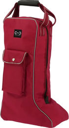 Produktbild von Riding World Stiefeltasche aus Nylon in Rot für Damen und Herren