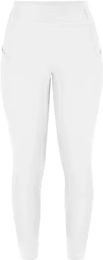 Produktbild von Riding World Volga Reithose Damen Winter Full Grip Weiß
