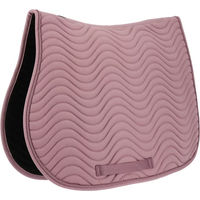 Produktbild von Riding World Wave Satteldecke für Ponys aus Polyester in Schwarz oder Rosa