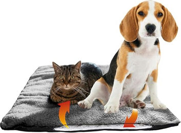 riijk Katzendecke und Hundedecke aus Filz Grau für alle Altersstufen - 60 cm – Bild 1 von 6