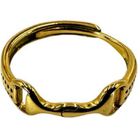 Produktbild von Ring Equestrian Shop Ana Ring aus Edelstahl in Gold Farbe Unisex Größe 52