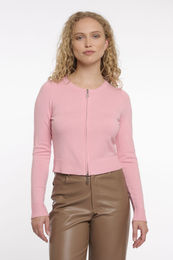 Produktbild von Rino & Pelle Cardigan Cynthia 261 mit Reißverschluss für Damen in Rosa