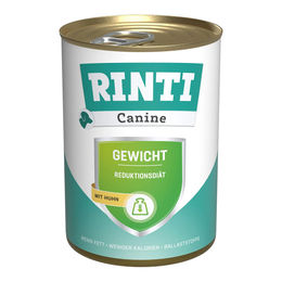 Produktbild von Rinti Canine Hundefutter Huhn Light zur Gewichtsreduktion 6x400g