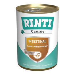 Produktbild von Rinti Canine Intestinal Lamm Hund Nassfutter Magen-Darm Diätfutter 6x400g