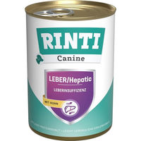 Produktbild von Rinti Canine Leber Hepatic Huhn Diät Nassfutter für Hunde 12 x 400 g - 12 x 400 g