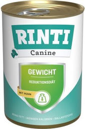 Produktbild von Rinti Canine Light Nassfutter Huhn zur Gewichtskontrolle 12x400g - 12 x 400 g