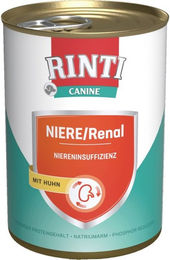 Rinti Canine Niere Renal Nassfutter Huhn Diätfutter für Hunde 6 x 800 g - 6 x 800 g – Bild 1 von 7