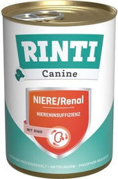 Produktbild von Rinti Canine Renal Rind Diätfutter Nassfutter für Hunde Adult 12x400g - 12 x 400 g