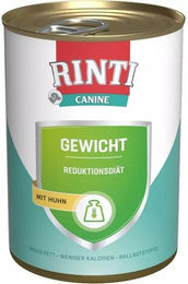 Rinti Canine Weight Control Hund Nassfutter Huhn Adult 12 x 400 g - 12 x 400 g – Bild 1 von 6