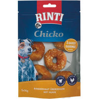 Produktbild von Rinti Chicko Dauer-Kauring Klein Kausnack Huhn 15x30g