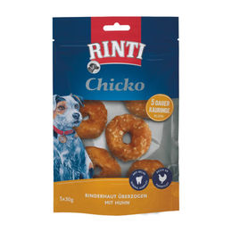 Rinti Chicko Dauer-Kauringe klein Hundesnack mit Huhn und Rind 150 g - 5 x 30 g – Bild 1 von 5