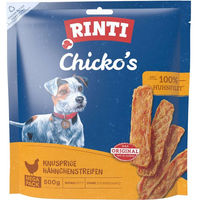 Produktbild von Rinti Chicko Hähnchenstreifen Hundesnacks mit hohem Fleischanteil und Monoprotein Huhn 500 g - 500 g