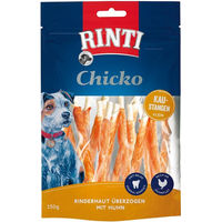 Produktbild von Rinti Chicko Hundekausnack mit Huhn und Rind klein Monoprotein 150g - 150 g