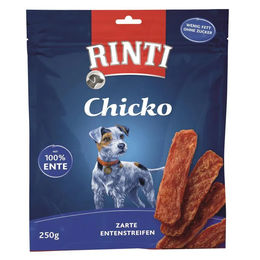 Rinti Chicko Hundesnack Ente Trockenfleisch Monoprotein ohne Konservierungsstoffe 250 g - 9 x 250 g – Bild 1 von 9