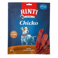 Produktbild von Rinti Chicko Hundesnack Lamm Trockenfleisch Monoprotein ohne Konservierungsstoffe 170 g - 3 x 170 g