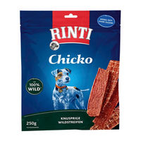 Produktbild von Rinti Chicko Hundesnack Wild Monoprotein Trockenfleisch für Adult Hunde 250 g - 9 x 250 g