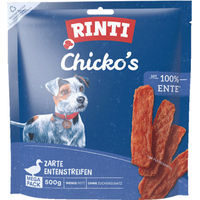 Produktbild von Rinti Chicko Hundesnacks Ente Monoprotein Trockenfleisch 500 g - 500 g