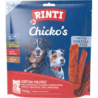 Produktbild von Rinti Chicko Hundesnacks Sortenvielfalt Ente mit hohem Fleischanteil und ohne Zucker 4x 700 g - 4 x 175 g