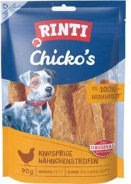 Produktbild von Rinti Chicko Hundetrockenfleisch Huhn ohne Konservierungsstoffe 12x90g - 12 x 90 g