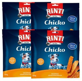 Produktbild von Rinti Chicko Hundetrockenfleisch Huhn Sparpaket 4x500 g Monoprotein ohne Konservierungsstoffe - 4 x 500 g