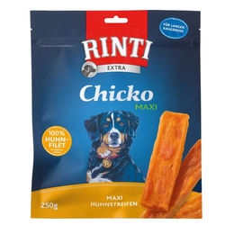 Rinti Chicko Maxi Hundesnacks Huhn Trockenfleisch mit hohem Fleischanteil 250 g - 250 g – Bild 1 von 8
