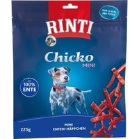 Produktbild von Rinti Chicko Mini Hundesnack Ente mit hohem Fleischanteil und Monoprotein 225 g - 9 x 225 g