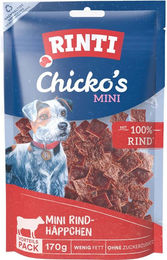Rinti Chicko Mini Hundesnack Rind mit hohem Fleischanteil und Monoprotein 170 g - 9 x 170 g – Bild 1 von 5