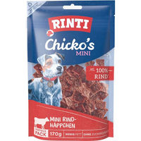 Produktbild von Rinti Chicko Mini Hundesnack Rind mit hohem Fleischanteil und Monoprotein 170 g - 9 x 170 g