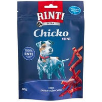Produktbild von Rinti Chicko Mini Hundetrockenfleisch Ente und Huhn Monoprotein 12x80g - 12 x 80 g