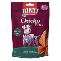Produktbild von Rinti Chicko Mini Knoblauchecken Hundesnack mit Huhn für erwachsene Hunde 80 g