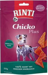 Produktbild von Rinti Chicko Plus Belohnungssnack Huhn mit Knoblauch 3x225g