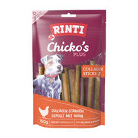 Produktbild von Rinti Chicko Plus Collagen Sticks Hundesnack Huhn und Rind getreidefrei 150 g