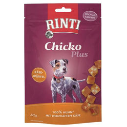 Rinti Chicko Plus Hundesnack Käsewürfel mit Huhn Monoprotein 225 g - 3 x 225 g – Bild 1 von 5