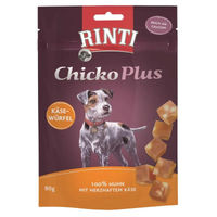 Produktbild von Rinti Chicko Plus Hundesnack Käsewürfel mit Huhn Monoprotein 80 g - 12 x 80 g