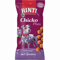 Produktbild von Rinti Chicko Plus Superfoods Funktionssnack Huhn 16x70g - 16 x 70 g