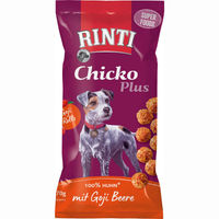 Produktbild von Rinti Chicko Plus Superfoods Funktionssnack Huhn für erwachsene Hunde 16x70g - 16 x 70 g